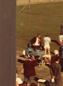 Photograph, Stawell Easter Gift Finishing Machine -- Coloured