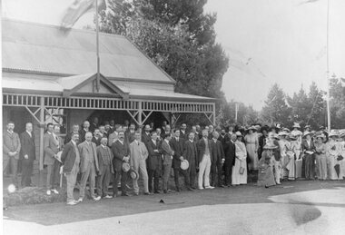 Photograph, Stawell Lawn Bowling Club Opening
