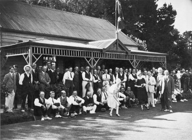 Photograph, Stawell Lawn Bowling Club 1925-1926