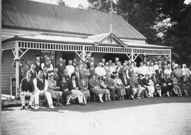 Photograph, Stawell Lawn Bowling Club Opening 1929