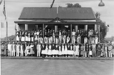 Photograph, Stawell Lawn Bowling Club Season Opening Day c1950's or 1960's