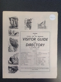 Book, Stawell & Grampians Visitors Guide, Stawell and the Grampians Visitor Guide and Directory 1975