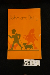 Book, Education Department of Victoria, John and Betty, 1951