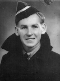 Photograph, Mr Kevin Monaghan aged 18 on enlistment with RAAF 1943 -- Portrait