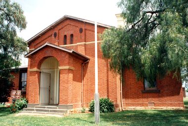 Photograph, Pleasant Creek Court House c1990 -- 2 Photos -- Coloured