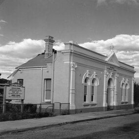 Photograph, Stawell Technical School with the Original Tech School Façade in Skene Street 1967