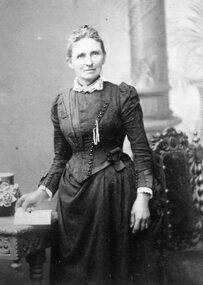 Photograph, Martha Barber born 1847 -- Studio Portrait
