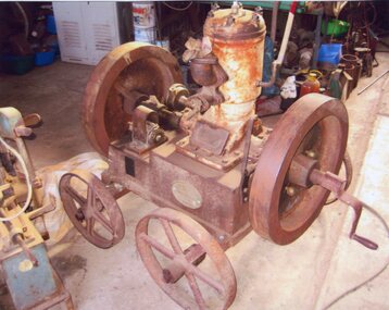 Photograph, Engine & Plaque Photos  at the Kay Foundry -- 3 Photos