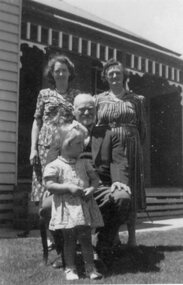 Photograph, Four Generations of Bibby's from Navarre with Thomas Bibby sitting
