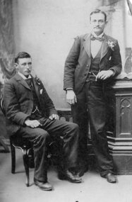Photograph, Mr Bill Green & Mr Jack Green -- Studio Portrait