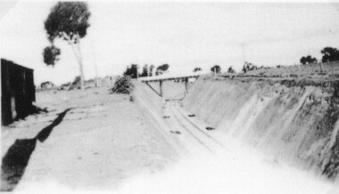 Photograph, Railway Line Construction in Stawell area