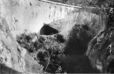 Photograph, Davis Open Cut Mine on Big Hill 1984