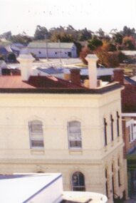 Photograph, Stawell Scout Hall building viewed from Upper main street over Seng Hpa building