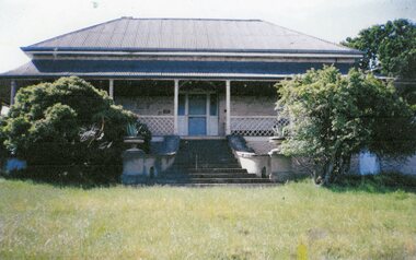 Photograph, Ledcourt Homestead dam in which owner John Holt drowned in 1876