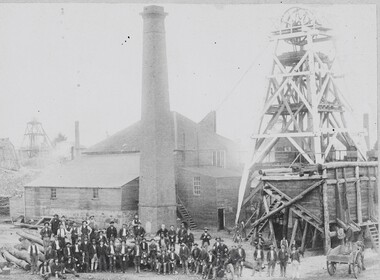 Photograph, Magdala cum Moonlight Mine Workers c1895