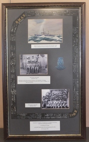 Photograph, H.M.A.S. Stawell -- Framed  -- 3 Photos