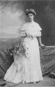 Photograph, Miss Marjorie Syme -- Studio Portrait