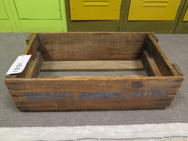 Memorabilia - Realia, Hemley’s Aerated Bottles Wooden Crate