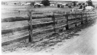 Photograph, Great Western Township looking North from Paxton Street c1890's