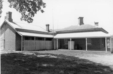 Photograph, Police House in Stawell West -- Corner of Griffin Street and Leslie Street