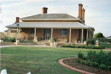 Photograph, Police House in Stawell West -- Corner of Griffin Street and Leslie Street -- 3 Photos -- Coloured