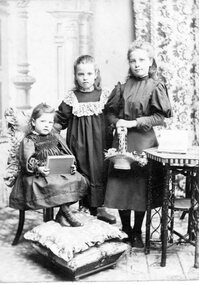 Photograph, "Glisson" Family from Great Western 1897 -- Studio Portrait