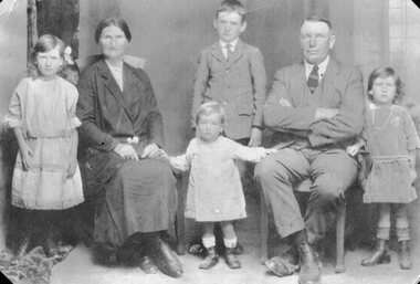 Photograph, Mr M Walsh's Family Photos and Business Card -- 3 Photos