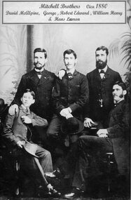 Photograph, Mitchell Brothers c1880’s -- Studio Portrait