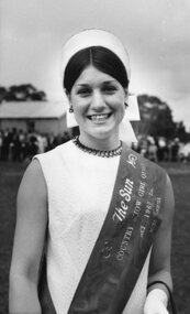 Photograph, Miss Show Girl from the Nhill Agricultural Show 1967