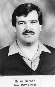 Photograph, Stawell Athletic Club President Mr Brian Barber 1997 2001