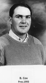 Photograph, Stawell Athletic Club President Mr B Cox 1993