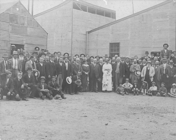 Photograph, Sloane's & Scotchman's Mining Plant Opening 1914