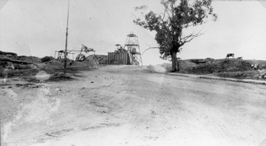 Photograph, Sloane's & Scotchman United Quartz Mining Co Looking East up upper Main Street c1916