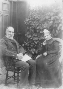 Photograph, Mr and Mrs Fawcett of Stawell