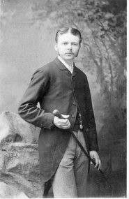 Photograph, Mr Alfred John Harris -- Tailor -- Studio Portrait