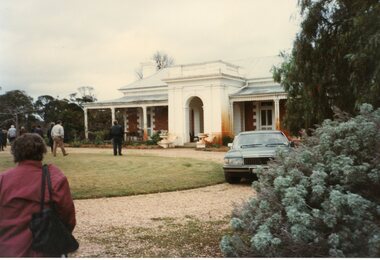 Photograph, Stawell Hisorical Society members visiting "Kirkella" Homestaed 1996 -- 17 Photos