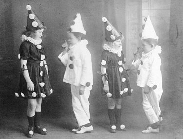 Photograph, Clowns (Concert) c1915 -- Studio Portrait