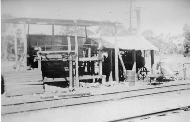 Photograph, Deep Lead - Saw Mill at Railway Station