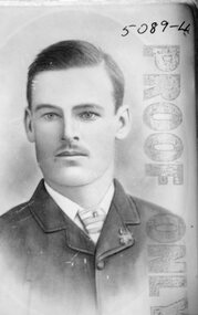 Photograph, Mr Charles Davidson c1900 -- Studio Portrait