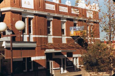 Photograph, Bull & Mouth Hotel in Main Street Stawell c1985