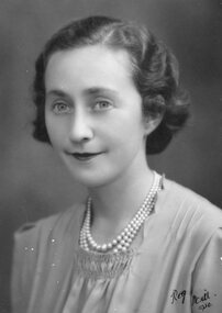 Photograph, Miss  Millie Theos 1940 -- Studio Portrait