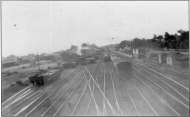 Photograph, Stawell Railway Yards 1933