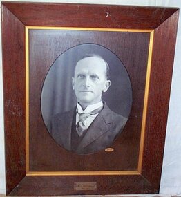 Photograph, Cr J C Hutchings -- STAWELL SHIRE COUNCILLORS 1918 -- Studio Portrait