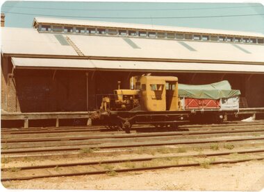 Photograph, Rail Motor year unknown -- Coloured