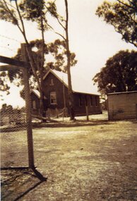 Photograph, Deep Lead School and shelter shed 1947