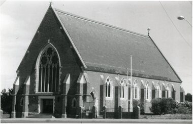 Photograph, Anglican Church in Main Street Stawell c1984