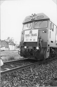 Photograph, Anniversary Train Visit to the Stawell Railway Station by a Diesel Electric Locomotive 1995