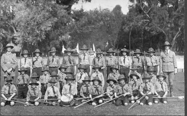 Photograph, Group of Scouts -- Details unknown