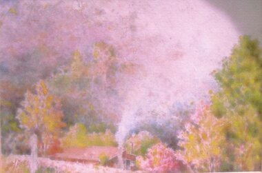 Photograph, Mr Will J Rees' Painting possibly "Belgrave" 1936