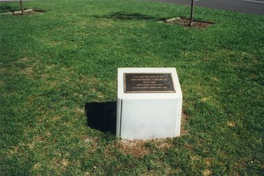 Photograph, Methodist Church Now Uniting Church -- Plaque unveiling at the church site -- 18 Photos -- Coloured